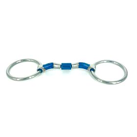 Harmony Blue med løse ringer og barrel munndel - med buet munndel
