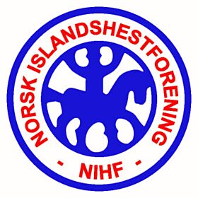 NIHF Logo klistremerke - Flere størrelser