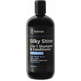 Heimer Silky Shine 2in1 Shampoo og Balsam - hestesjampo