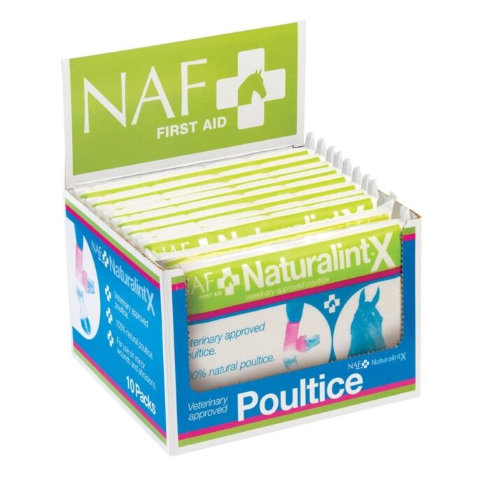 NAF Naturalintx Poultice - omslag til sår 10 stk
