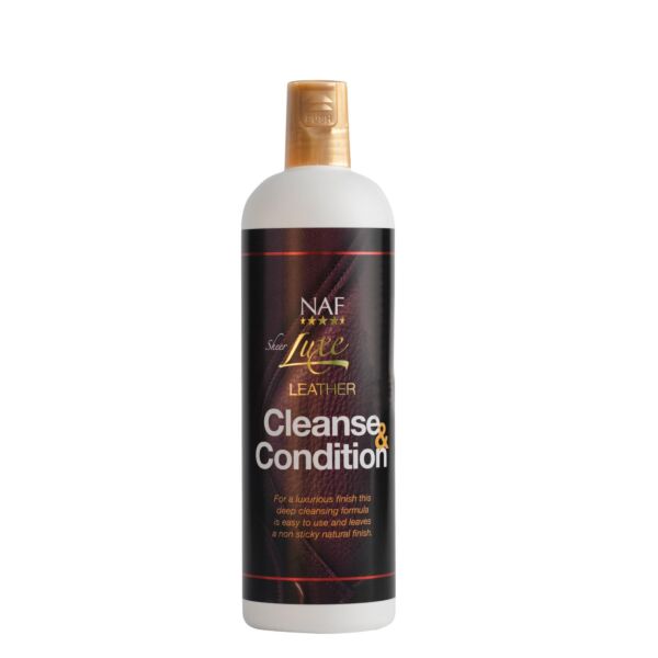 NAF Sheer Luxe Leather Cleanse & Condition - 500ml