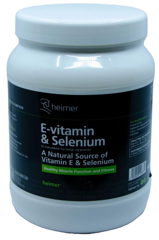 Heimer E-Vitamin & Selenium - 900gr