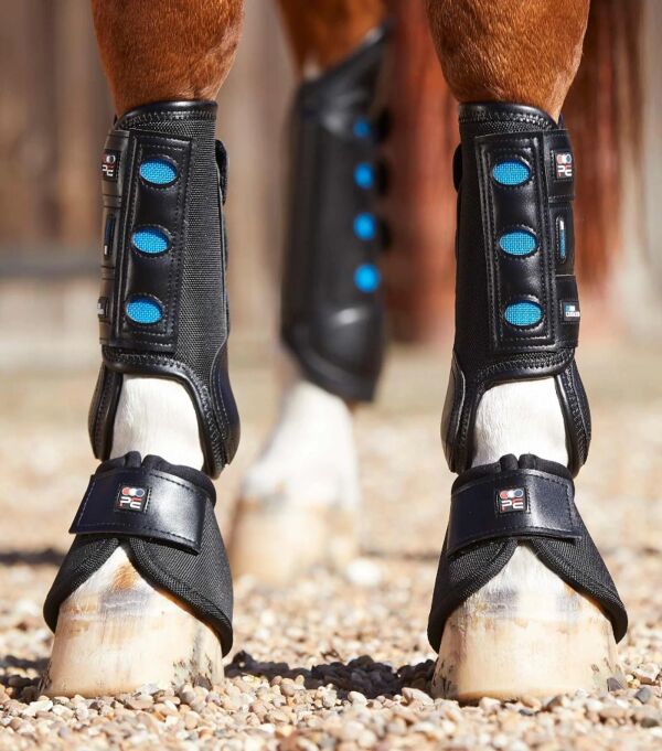 Premier Equine Air Cooled Original Eventing Boots Bak